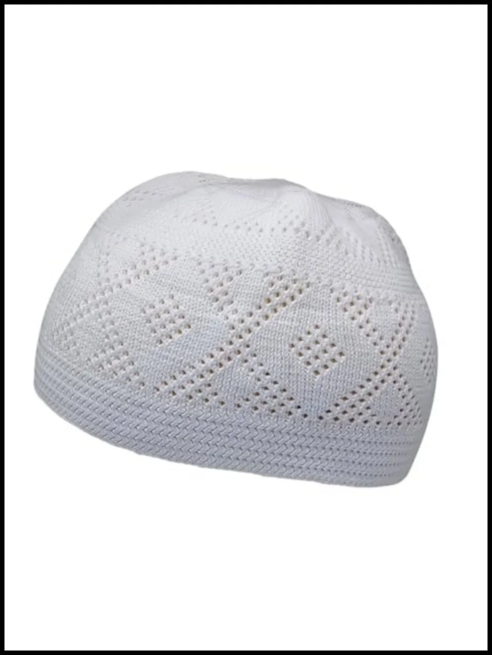 5 Pack Cotton Muslim Prayer Hat Kufi Beanie Skull Cap Set Ramadan Gift